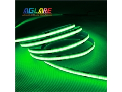 Single Colour COB LED Strip - 24V Green COB LED Strip Lights with 320 LEDs/M Dimmable