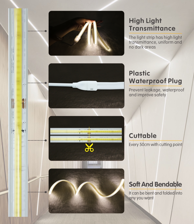 cob led strip 220v