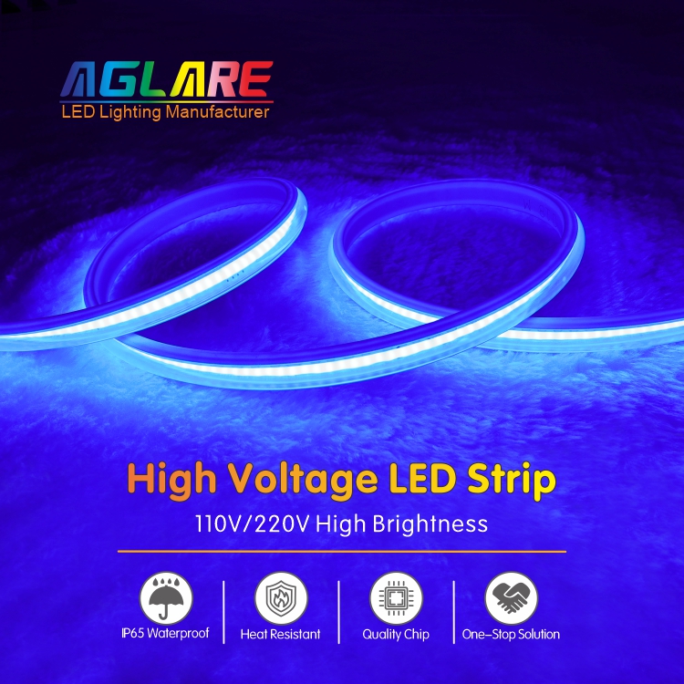 220v cob led strip,