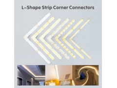 LED Strip Connector - 5/8/10MM 2/3/4Pin L-Shape COB LED Strip Light Corner Connectors